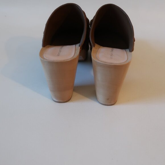 Loeffler Randall Brown Suede Mules - Picture 9 of 13